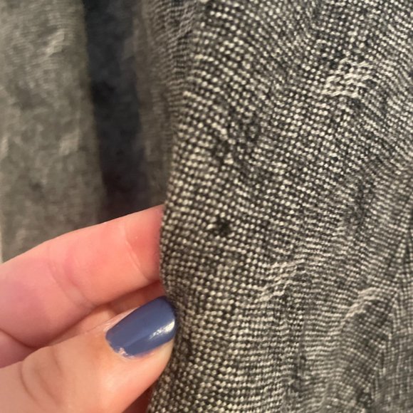 Vintage Maxi Gray Wool Skirt - Picture 3 of 3